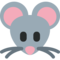 Mouse Face emoji on Twitter